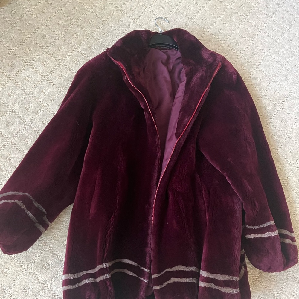 Hand made mink coat